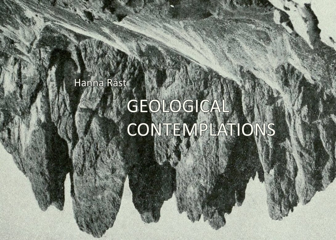 Yö Chapbook #1 - Hanna Råst: Geological Contemplations
