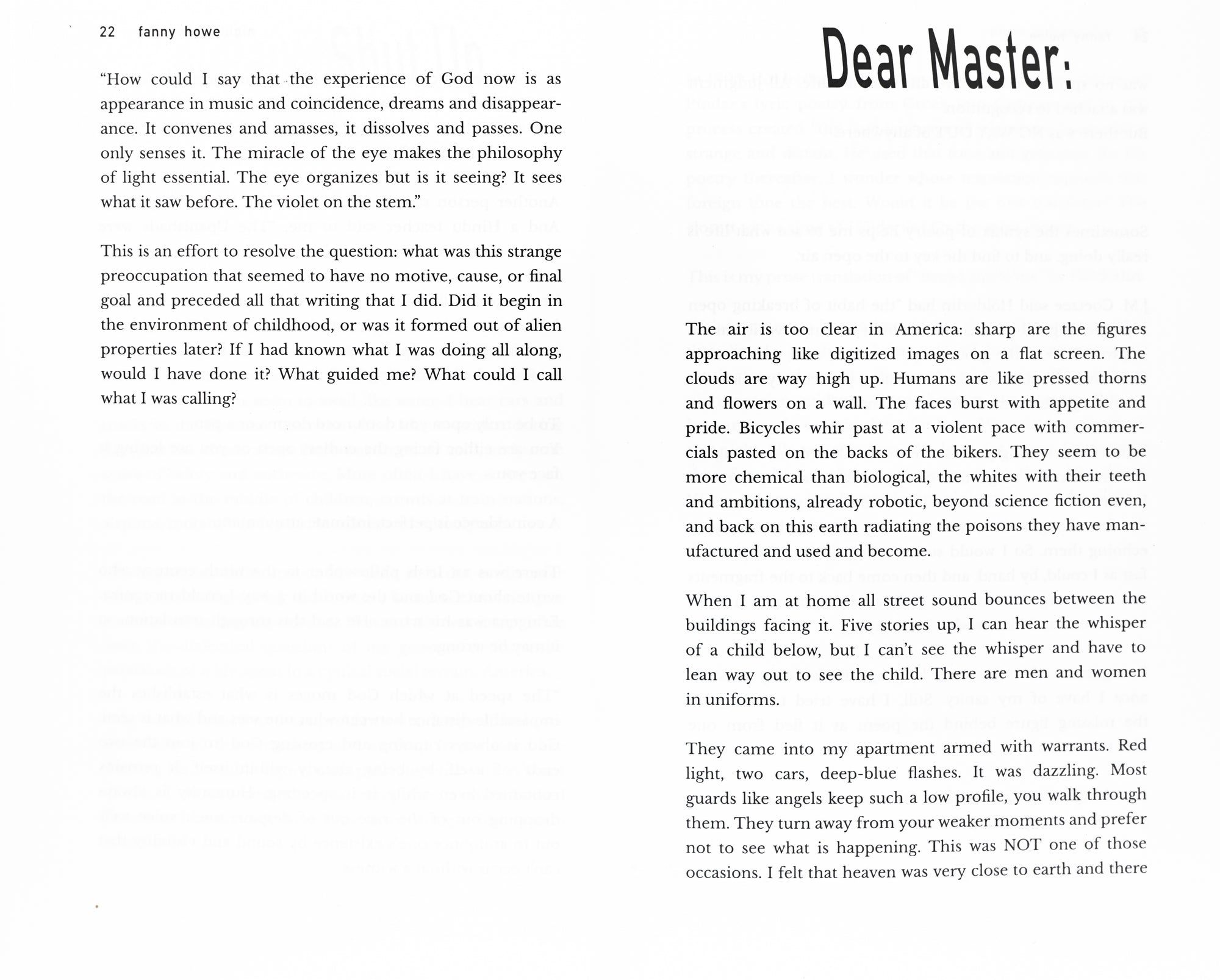 Spread of pages within the book with text on both sides