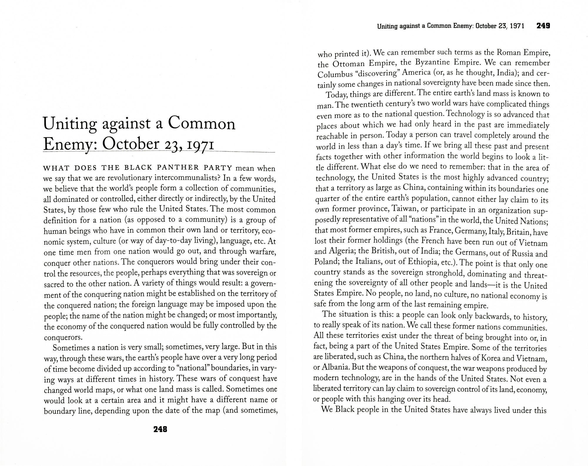 The New Huey P. Newton Reader