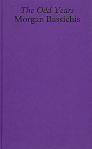Purple book cover with the title written in italics, underneath which the author is written.